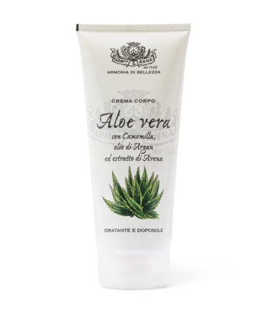 Crema idratante e doposole all'Aloe vera 200 ml