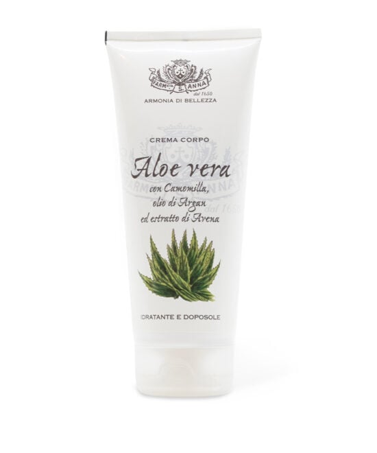 Crema idratante e doposole all'Aloe vera 200 ml