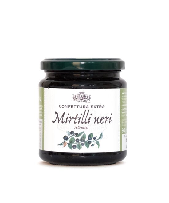 Confettura Extra di Mirtilli Neri Selvatici