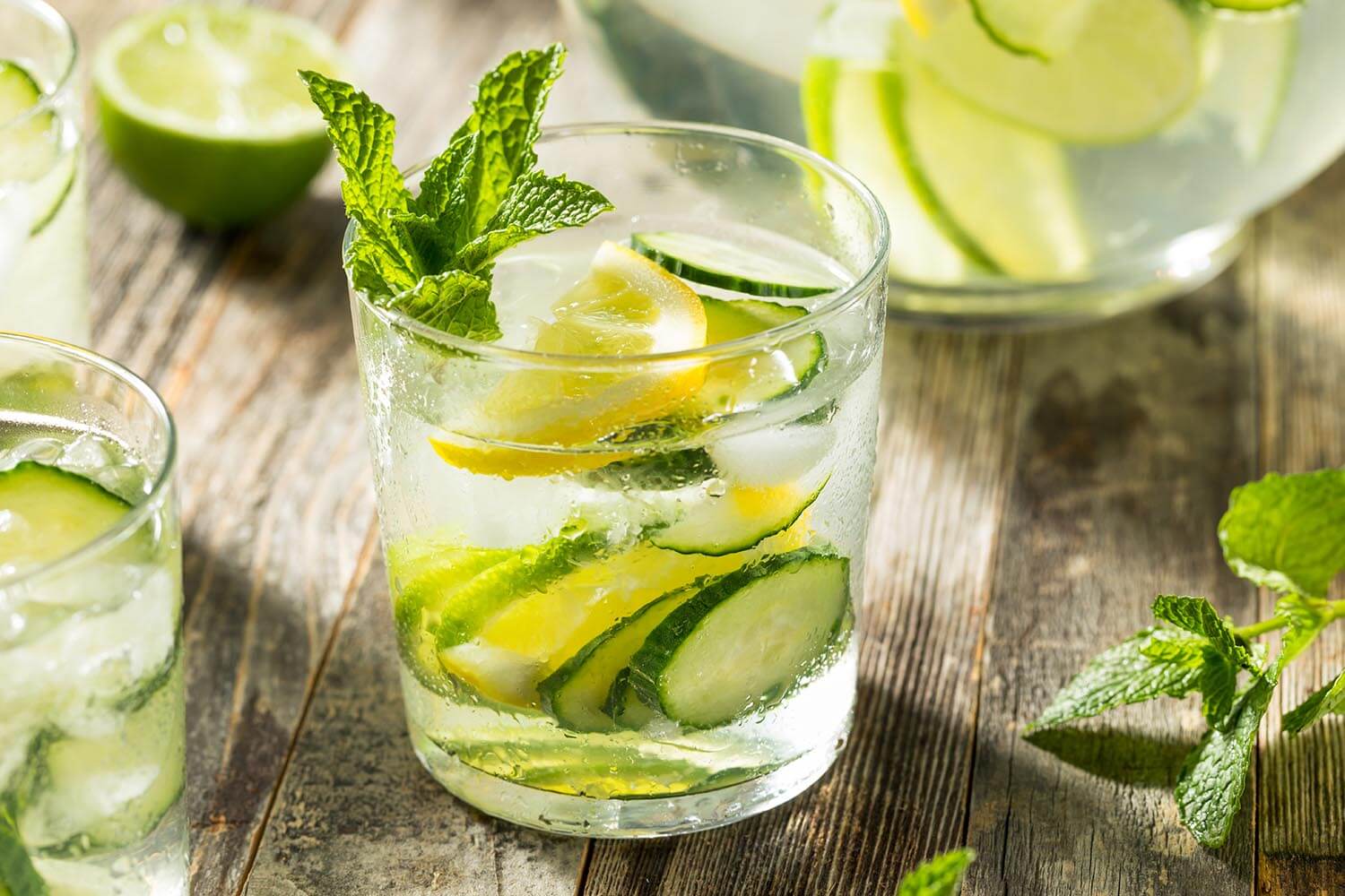 Healthy Fresh Cucumber Water