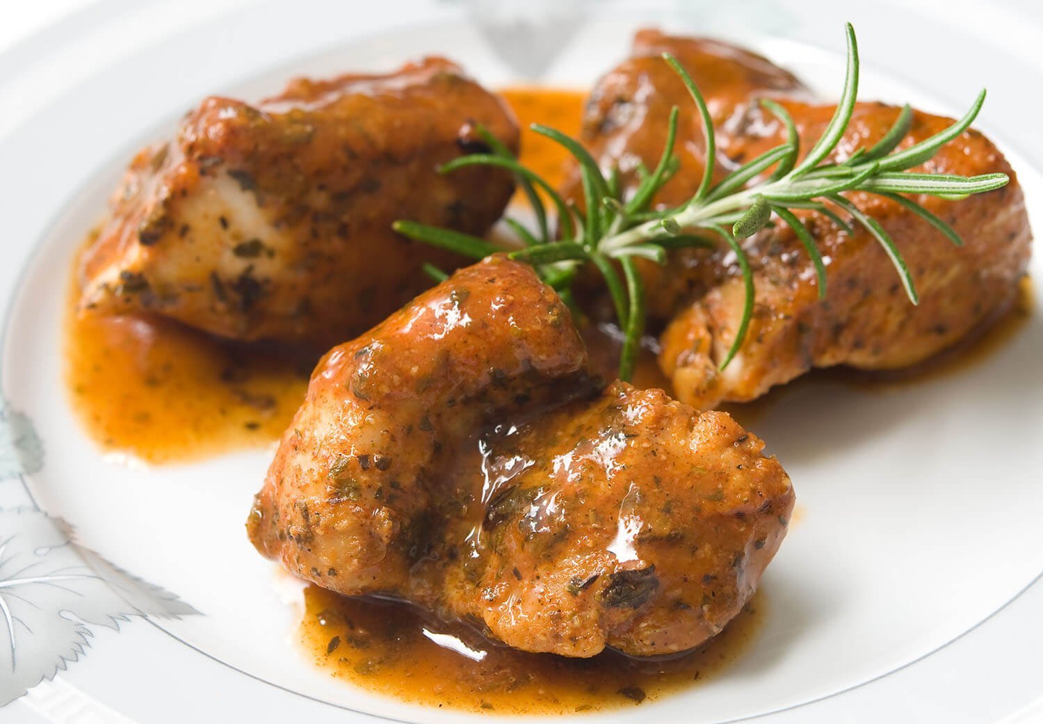 petto di pollo al forno con spezie e curry